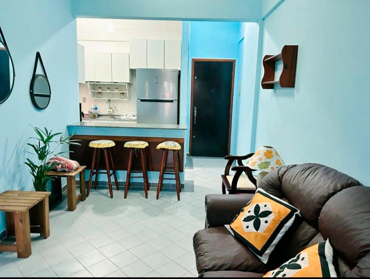Ap Beira-Mar Com Wi-Fi E Garagem Leilighet Mongaguá Eksteriør bilde